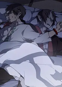 二次元 插画 动漫少年 有爱 鬼灯 白泽 #鬼灯的冷彻# 壁纸  by捕夢少女