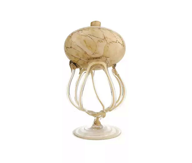中古 法国 1970s 玻璃 油灯 一款...