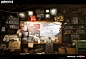 Wolfenstein 2: Conspiracy Room, Dan Mihaila : This is one of my dearest pieces, that I had the chance to work on during the production of Wolf 2. <br/>I was responsible for blocking out the space prior to the mocap shoot, based on concept, then took