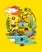 Monocle Thailand Survey插画设计-古田路9号