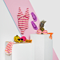 Auchan - Summer Stilllife SS15 : Client: AuchanPhotography, Set Design, Design, Mupi