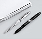 创意多功能三色圆珠笔360度转动笔自动铅笔内芯可替换0.5mm-淘宝网