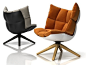 The Husk armchair  by B & B Italia -  Patricia Urquiola has made it almost impossible to not fall asleep while curled up in this super comfy chair!