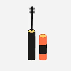 手绘睫毛膏矢量素材_新图网 https://ixintu.com 睫毛膏 化妆品 化妆 眼妆 美容