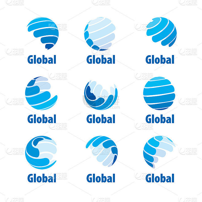 全球矢量图标