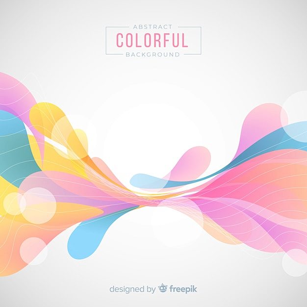 Abstract colorful ba...