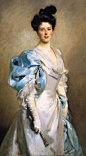 It&#;39s About Time - Portrait of Mrs. Joseph Chamberlain by John Singer Sargent: 
