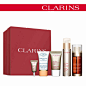 Clarins/娇韵诗 套装 纤颜赋活护理套装 v脸精华 瘦脸 保湿抗(ノ≧┏Д┓≦)ノ