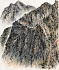 百步梯
作者：陈大羽
创作年代：1956
规格：57×48cm