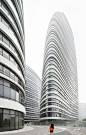 Futuristic Architecture - Zaha Hadid’s Wangjing Soho complex nears completion in Beijing