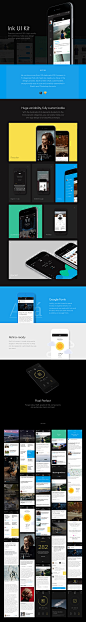 Ink UI Kit - iOS Screens for Photoshop & Sketc by APP界面 - UE设计平台-网页设计，设计交流，界面设计，酷站欣赏