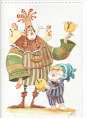 Tales  : Ilustraciones en acuarela