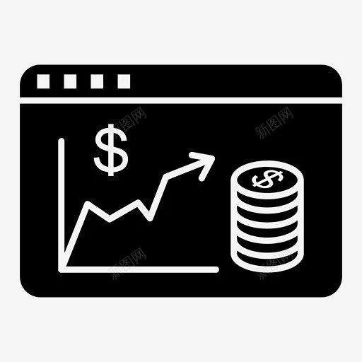金钱升级增加图标 免费下载 页面网页 平面电商 创意素材-花瓣网
