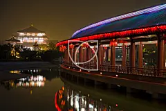 西安大唐芙蓉园夜景