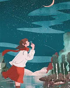 温馨氛围！10款温暖治愈的场景插画