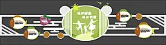 呵护健康成长有爱学校形象墙校园文化墙