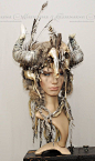 Larp-Headdress  Warrior-Krieger-Endzeit