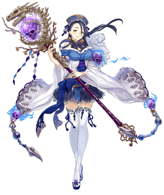 11:19:39sinoalice的牧师班艺术辉夜公主二次元角色胖虎的艺术同采自