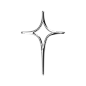 酸性艺术抽象金属图形素材PNG免抠图_Shape-106