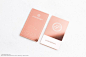 Rose Gold Metal Business Cards | RockDesign Luxury Business Card Printing