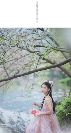 南山有梅采集到汉服写真之惊鸿一瞥