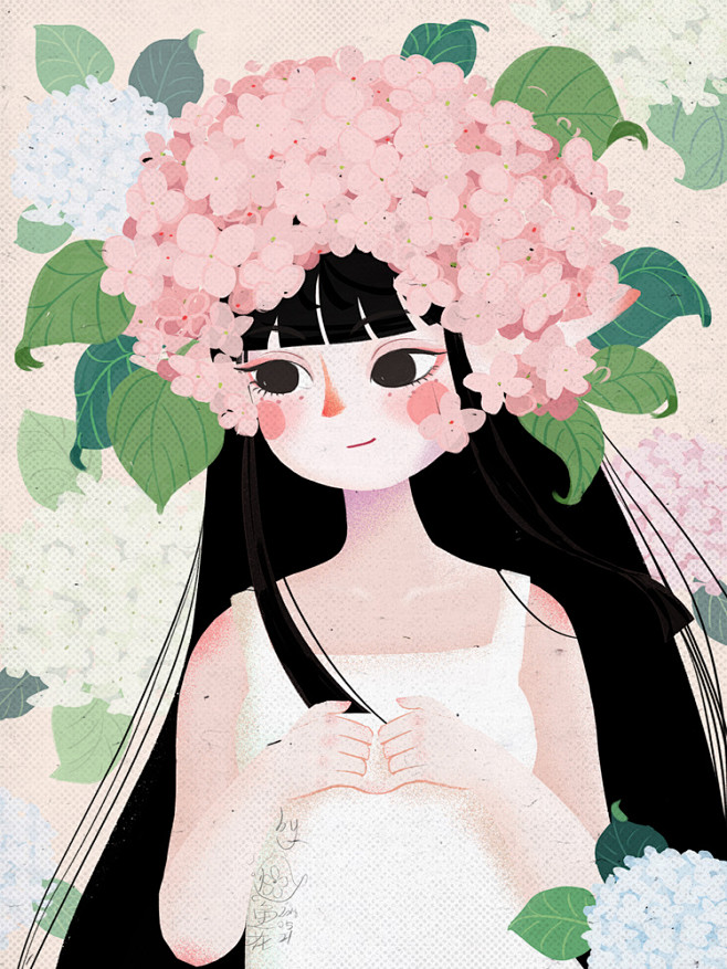 百词斩 扁平噪点插画 沙砾风扁平插画 1...