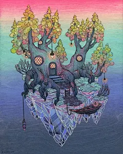 插画欣赏｜森林