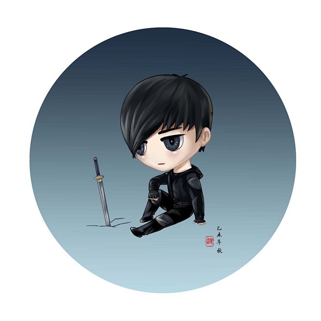 杨洋版张起灵q版4只半次元acg同人创作同好社群