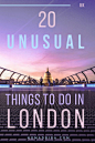 Off the Beaten Path: 20 Unusual Things To Do in London · nomadbiba