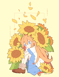 笙默o(´^｀)o采集到治愈系Q版插画