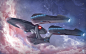 ArtStation - USS Enterprise , Rick Knox