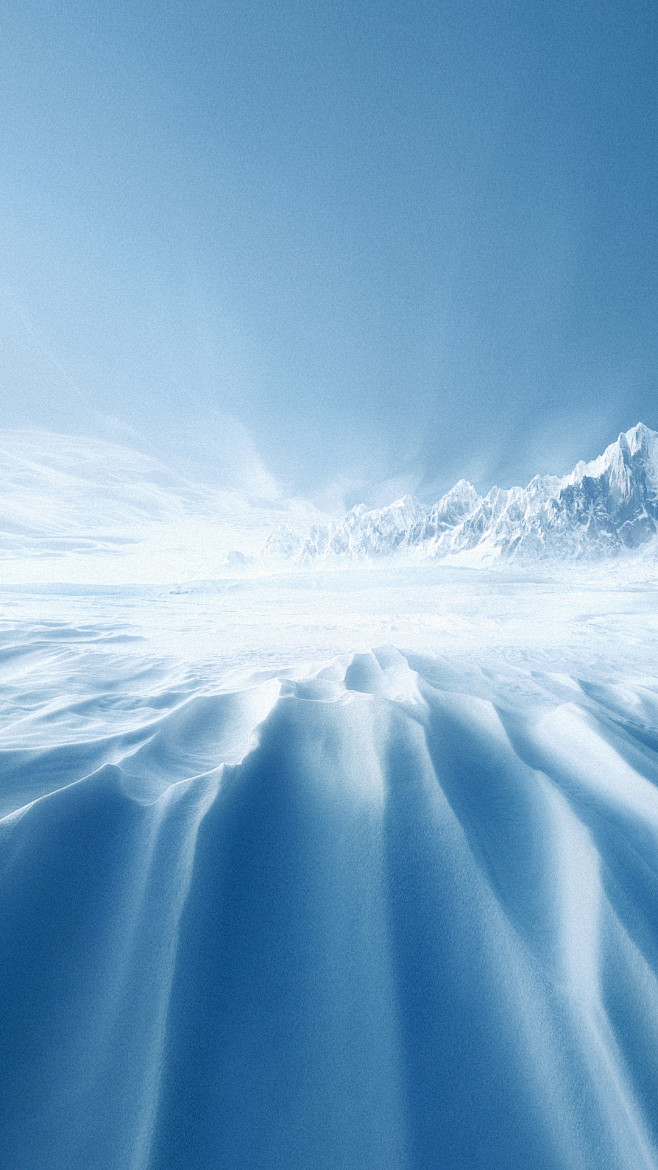 新图网_雪山之巅H5背景_ixintu