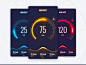 Speedometer by Emiliano Rodriguez: 车速记录界面设计