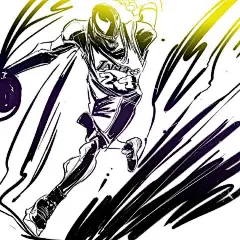 美漫风格的NBA插画！ ​​​​