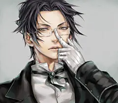 【推眼镜】调整眼镜位置的男子特辑【令人心动的动作】 : 戴着眼镜的时候，眼镜经常会往下滑——。对于常戴眼镜的人来说，“调整眼镜位置”可谓是宿命般的动作。
人们经常会不自觉地留意向上推眼镜时手的动作。由于一天里总是会不断重复这个动作，戴眼镜的时间长了，就会变成一种惯性动作。看起来很冷漠的男性，明明没戴眼镜却习惯性地推眼镜的样子，很多女性都曾在看到时感到心动吧。
男性用巨大的手细心地调整镜框时手部的动作，真是特别有魅力。今天，就为大家送上描绘了男子“调整眼镜位置”的插画作品特辑。