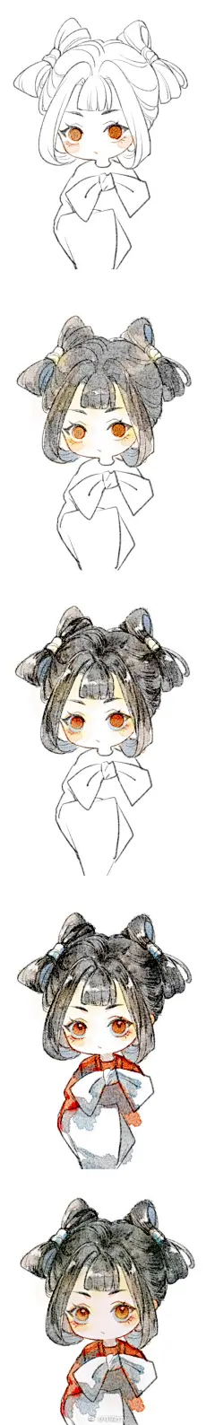 过程,原图就这么大 ​​​​