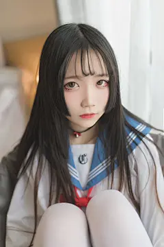 兔玩映画 校园水手服 手机壁纸