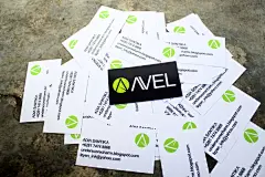 AVEL名片以及物料印刷品设计 -中国设计之窗-最专业的设计资讯及服务门户