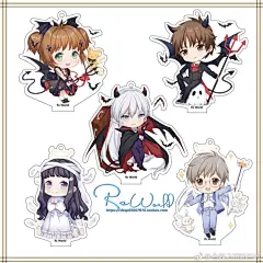 【12月预告】#魔卡少女樱# 含酱小铺  原创同人亚克力挂件   
     小樱 小狼 月 雪兔 知世 ​​​​