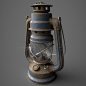 Lantern from Substance Painter tutorial, Bartosz Dobija : The lantern I textured following the newest Allegorithmic tutorial.