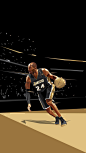 #篮球高清图库# 分享一组钻石切割风格的NBA球星插画，点击查看原图再保存，图片质量不错适合当手机壁纸！喜欢的点赞吧 ​​​​