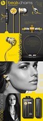 Beats CharmsEcouteurs bluetooth : Bluetooth earphone for Beats&Pandora