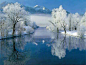 冬季。 #湖泊# #美景#