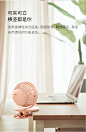 素乐质造旋转夹子风扇-小米有品