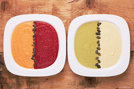 Puree soups by Induk...