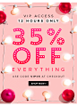 @baublebar sent this email with the subject line: Hey VIP! Black Friday starts NOW - Read about this email and find more gif emails at ReallyGoodEmails.com #blackfriday #fashion #gif