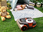 Segway Navimow automatic robotic mower eliminates the need for complex perimeter wiring