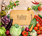 ViaVeg | Pure Organic Produce : Diseño de identidad para empresa de venta de frutas y verduras orgánicas, y derivados.