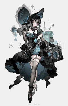 89号/-采集到人物服饰设计