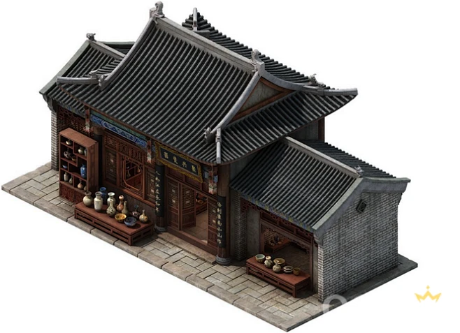 精品古代建筑模型，完美整理，解压后53.6G，三渲二场景必备资源！-花瓣网